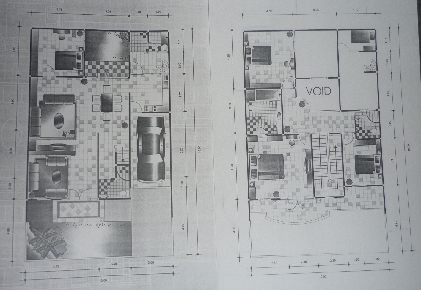 gambar rumah dan denahnya<br />
